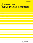 Cover image for Journal of New Music Research, Volume 43, Issue 2, 2014