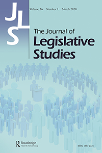 Cover image for The Journal of Legislative Studies, Volume 26, Issue 1, 2020