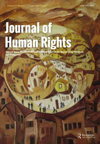 Cover image for Journal of Human Rights, Volume 22, Issue 1, 2023