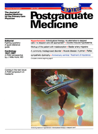 Cover image for Postgraduate Medicine, Volume 81, Issue 7, 1987