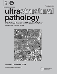 Cover image for Ultrastructural Pathology, Volume 47, Issue 6, 2023