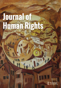 Cover image for Journal of Human Rights, Volume 19, Issue 5, 2020