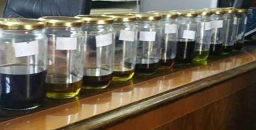 Figure 1 Plant extracts-extracted with a Soxhlet apparatus.