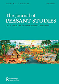 Cover image for The Journal of Peasant Studies, Volume 47, Issue 6, 2020