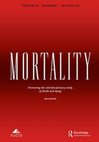 Cover image for Mortality, Volume 24, Issue 3, 2019