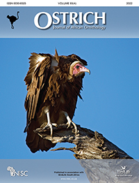 Cover image for Ostrich, Volume 93, Issue 4, 2022