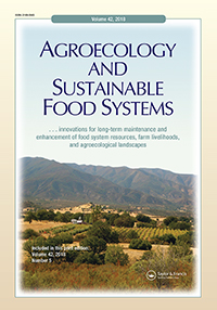 Cover image for Agroecology and Sustainable Food Systems, Volume 42, Issue 5, 2018