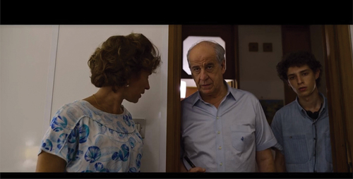 Figure 3. Saverio and Fabietto look at Patrizia. Sorrentino (dir.), È stata la mano di Dio, 2021.