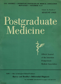 Cover image for Postgraduate Medicine, Volume 18, Issue 2, 1955