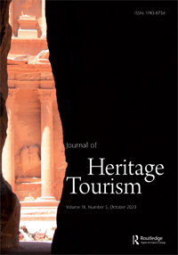 Cover image for Journal of Heritage Tourism, Volume 18, Issue 5, 2023