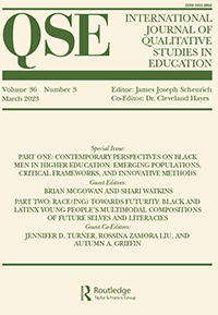 Cover image for International Journal of Qualitative Studies in Education, Volume 36, Issue 3, 2023