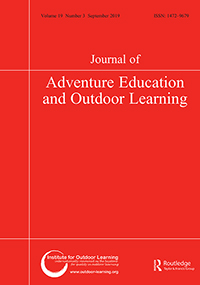 Cover image for Journal of Adventure Education and Outdoor Learning, Volume 19, Issue 3, 2019