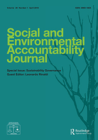 Cover image for Social and Environmental Accountability Journal, Volume 39, Issue 1, 2019