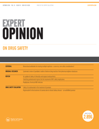 Cover image for Expert Opinion on Drug Safety, Volume 15, Issue 10, 2016