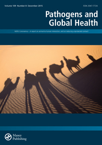 Cover image for Pathogens and Global Health, Volume 109, Issue 8, 2015