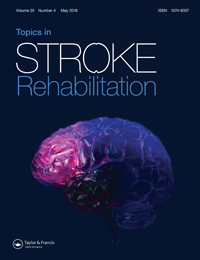 Cover image for Topics in Stroke Rehabilitation, Volume 25, Issue 4, 2018