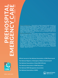 Cover image for Prehospital Emergency Care, Volume 26, Issue 6, 2022