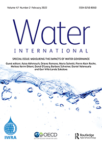 Cover image for Water International, Volume 47, Issue 2, 2022