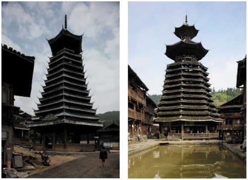 Figure 13. Drum Towers in Jiudong area.