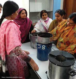 Fig. 1 Formative research conducted with early stove adopters in Bangladesh.