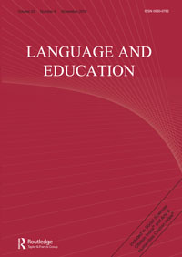 Cover image for Language and Education, Volume 33, Issue 6, 2019