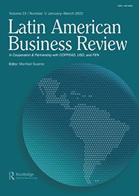 Cover image for Latin American Business Review, Volume 23, Issue 1, 2022