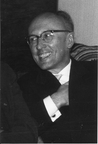 Figure 1. Wilhelm Maier (about 1960) (photograph by Heinz Dieter Rudolph).