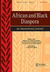 Cover image for African and Black Diaspora: An International Journal, Volume 12, Issue 2, 2019