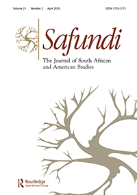Cover image for Safundi, Volume 21, Issue 2, 2020