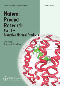 Cover image for Natural Product Research, Volume 36, Issue 24, 2022