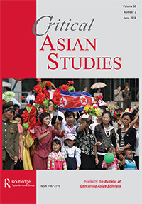 Cover image for Critical Asian Studies, Volume 50, Issue 2, 2018