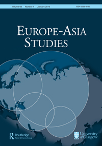 Cover image for Europe-Asia Studies, Volume 68, Issue 1, 2016