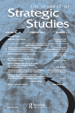 Cover image for Journal of Strategic Studies, Volume 38, Issue 1-2, 2015