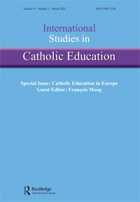 Cover image for International Studies in Catholic Education, Volume 15, Issue 1, 2023