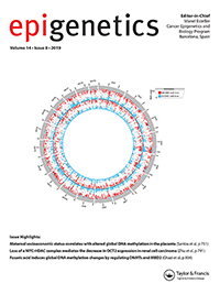 Cover image for Epigenetics, Volume 14, Issue 8, 2019