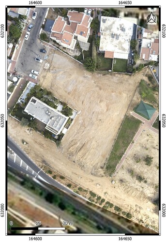 Figure 10. Post-season aerial photograph of the covered complex.