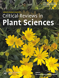 Cover image for Critical Reviews in Plant Sciences, Volume 38, Issue 4, 2019