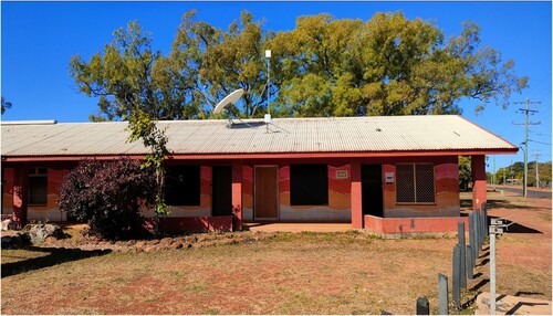 Figure 7. Community Centre with satellite-enabled Wi-Fi on the roof.