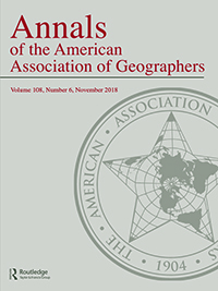 Cover image for Annals of the American Association of Geographers, Volume 108, Issue 6, 2018