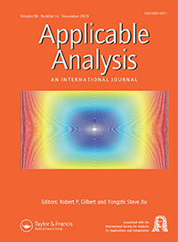 Cover image for Applicable Analysis, Volume 98, Issue 14, 2019