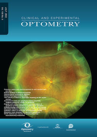 Cover image for Clinical and Experimental Optometry, Volume 105, Issue 5, 2022