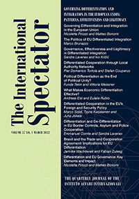 Cover image for The International Spectator, Volume 57, Issue 1, 2022