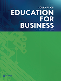 Cover image for Journal of Education for Business, Volume 96, Issue 1, 2021