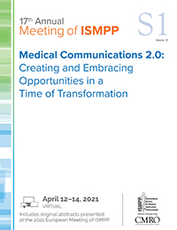 Cover image for Current Medical Research and Opinion, Volume 37, Issue sup1, 2021