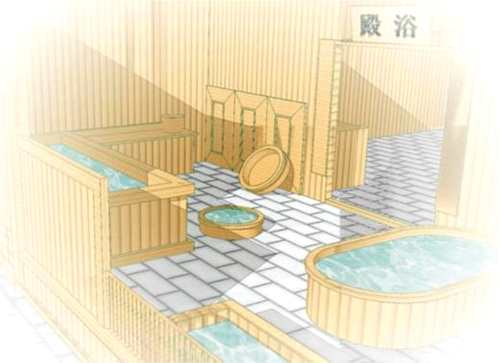 Figure 3. “Warm pool” room.