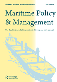 Cover image for Maritime Policy & Management, Volume 44, Issue 6, 2017