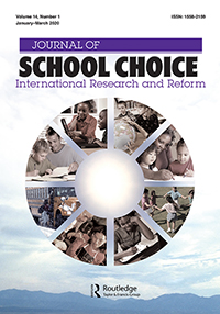 Cover image for Journal of School Choice, Volume 14, Issue 1, 2020