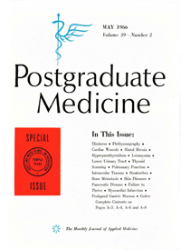 Cover image for Postgraduate Medicine, Volume 39, Issue 5, 1966