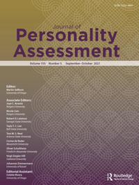 Cover image for Journal of Personality Assessment, Volume 103, Issue 5, 2021