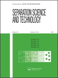 Cover image for Separation Science and Technology, Volume 17, Issue 1, 1982